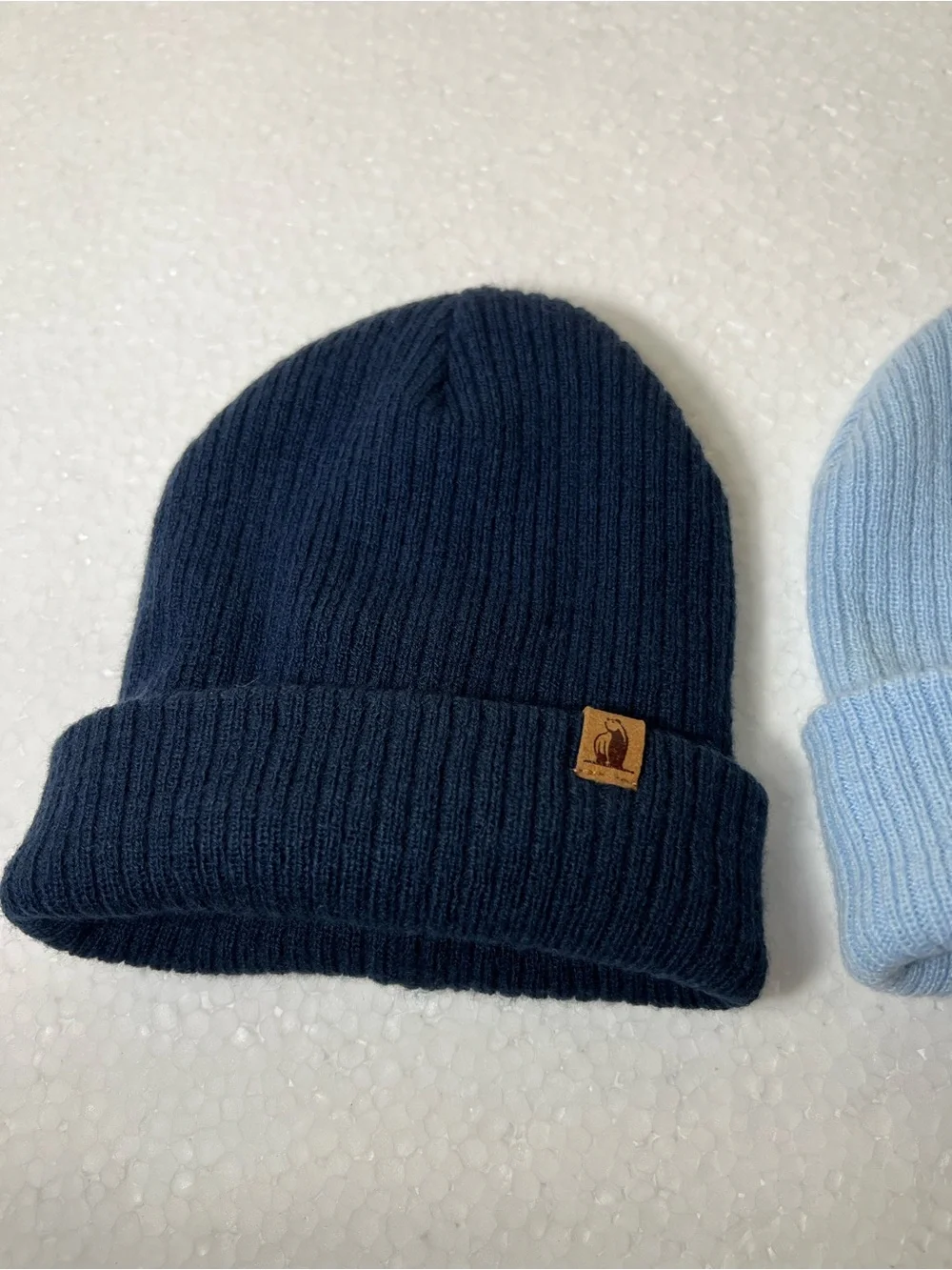 Rugged Bear Fleece-Lined Knit Beanie Hat Bundle – Youth Size-2-Pack
